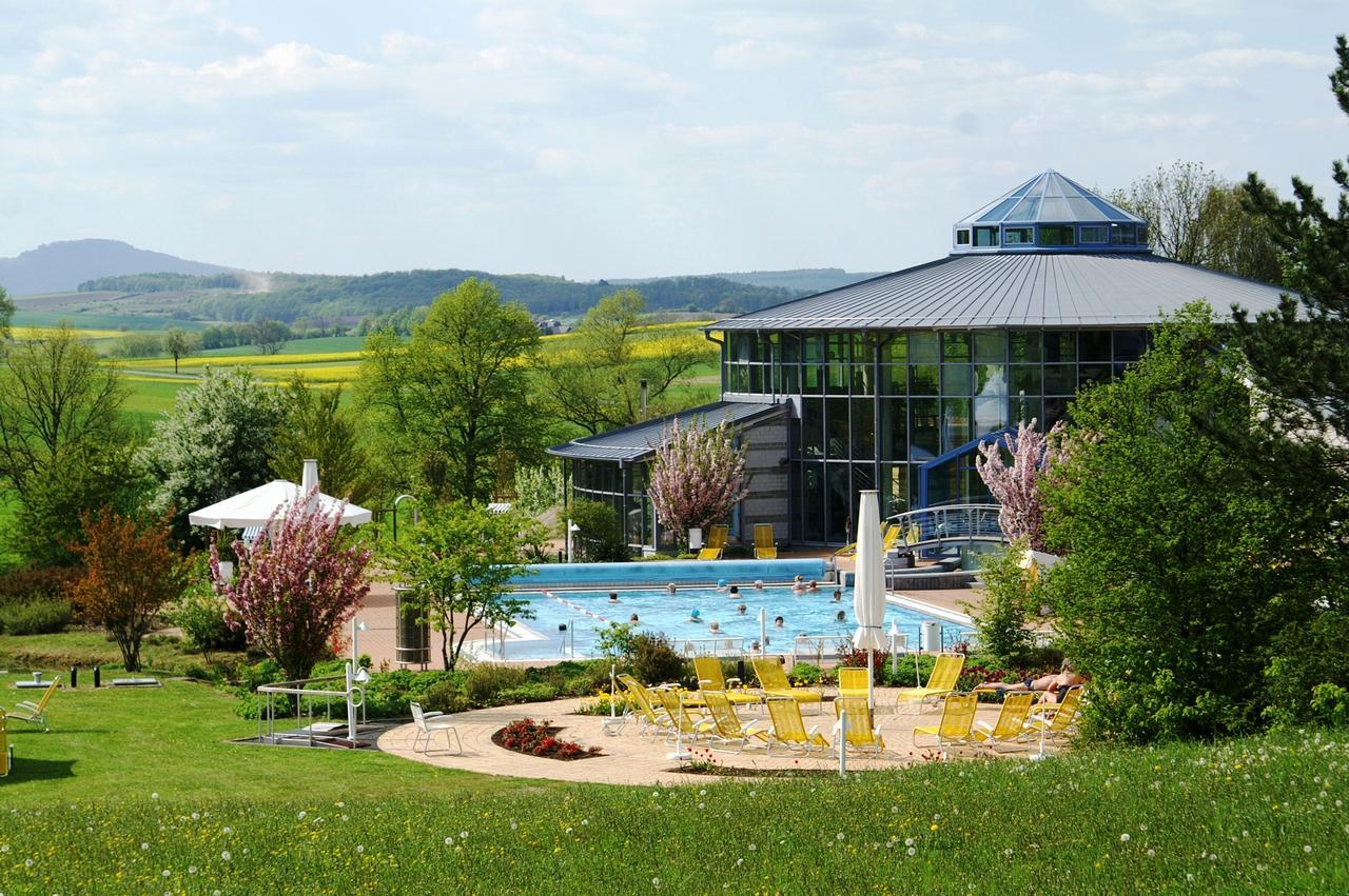 Land- Und Aktivhotel Altmuehlaue Bad Rodach Bagian luar foto